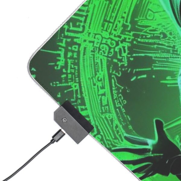 Hacker 24 LED Gaming Mouse Pad - Image 3
