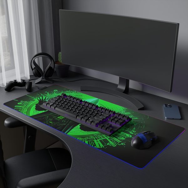 Hacker 24 LED Gaming Mouse Pad - Image 6