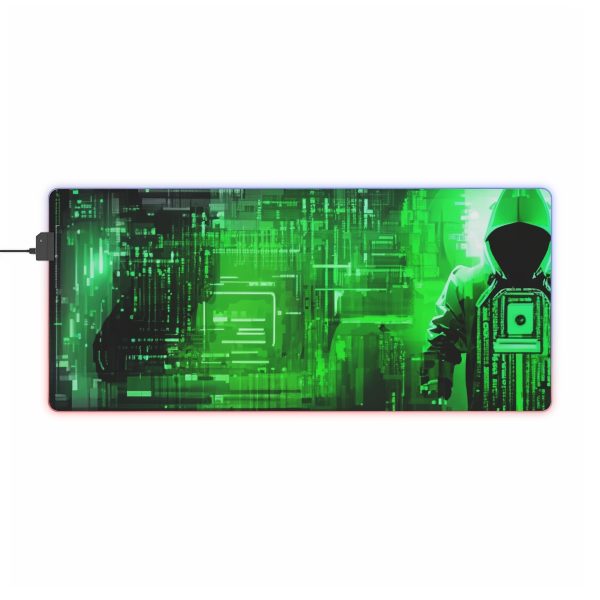 Hacker 25 LED Gaming Mouse Pad