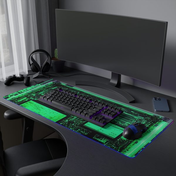 Hacker 26 LED Gaming Mouse Pad - Image 6
