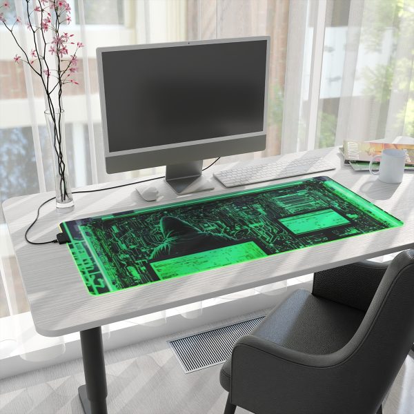 Hacker 26 LED Gaming Mouse Pad - Image 7