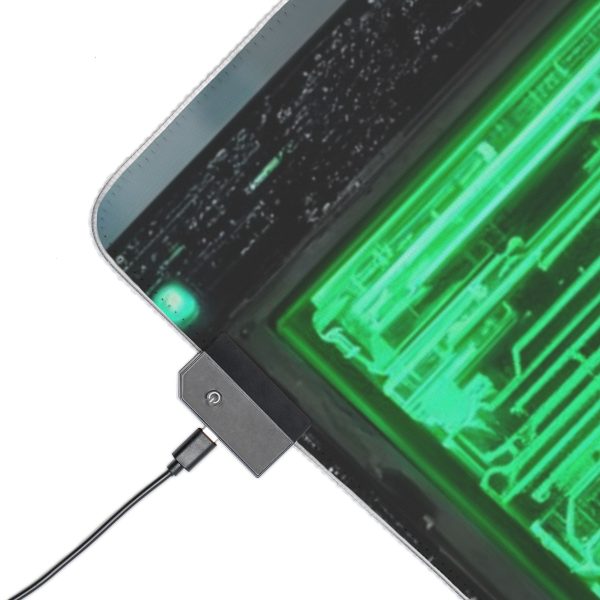 Hacker 27 LED Gaming Mouse Pad - Image 3