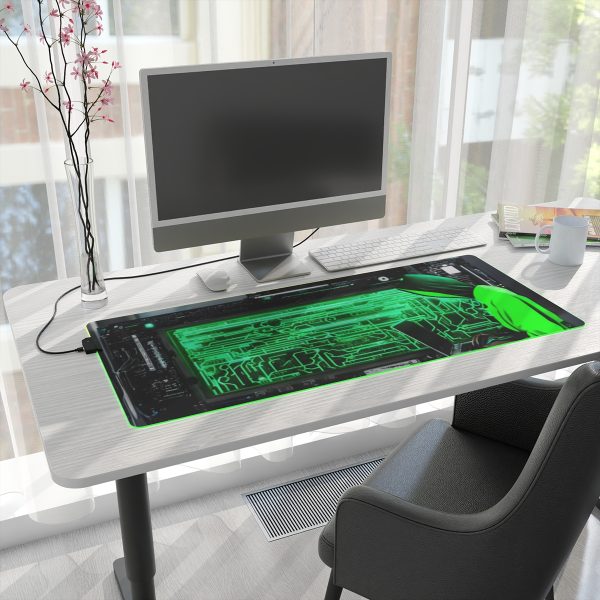 Hacker 27 LED Gaming Mouse Pad - Image 7