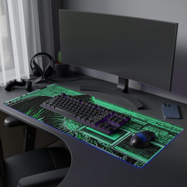 Hacker 29 LED Gaming Mouse Pad - Image 6