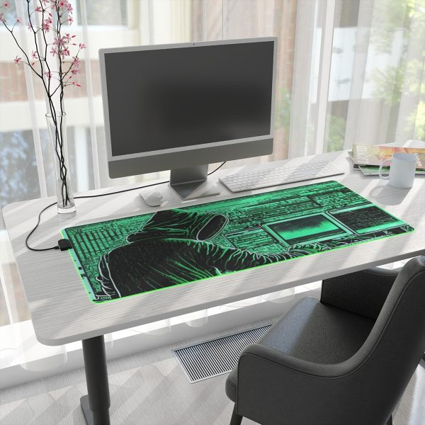 Hacker 29 LED Gaming Mouse Pad - Image 7