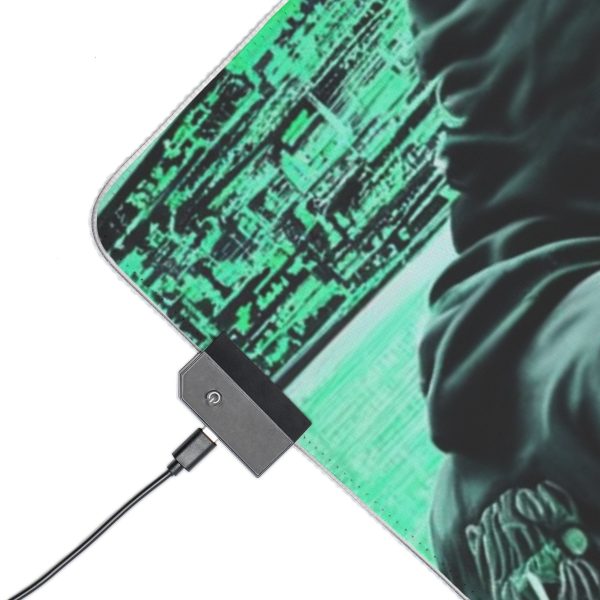Hacker 30 LED Gaming Mouse Pad - Image 3