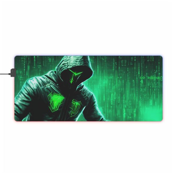 Hacker 4 LED Gaming Mouse Pad