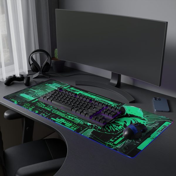 Hacker 31 LED Gaming Mouse Pad - Image 6