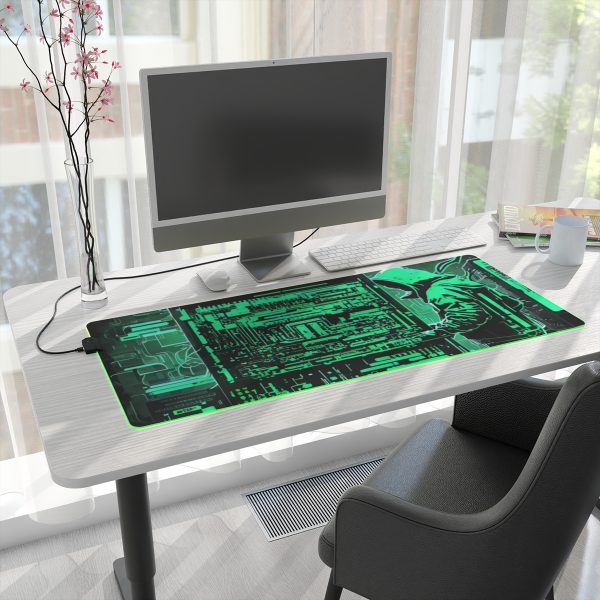 Hacker 31 LED Gaming Mouse Pad - Image 7