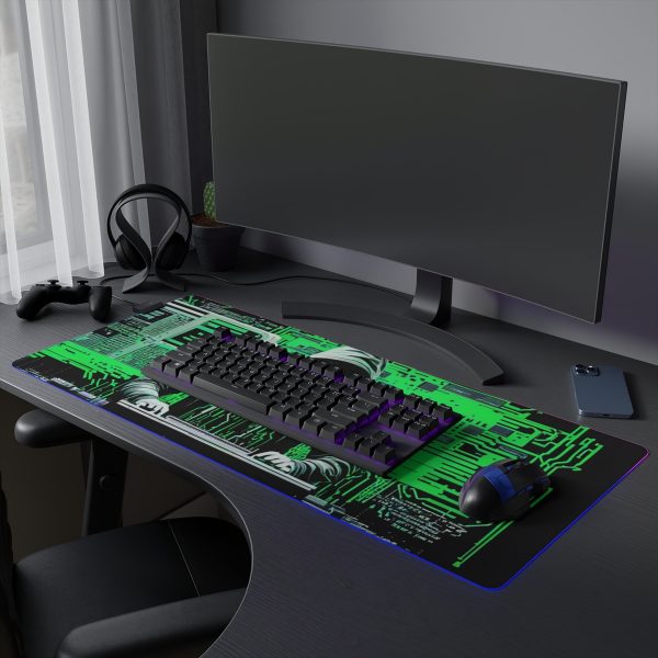 Hacker 32 LED Gaming Mouse Pad - Image 6
