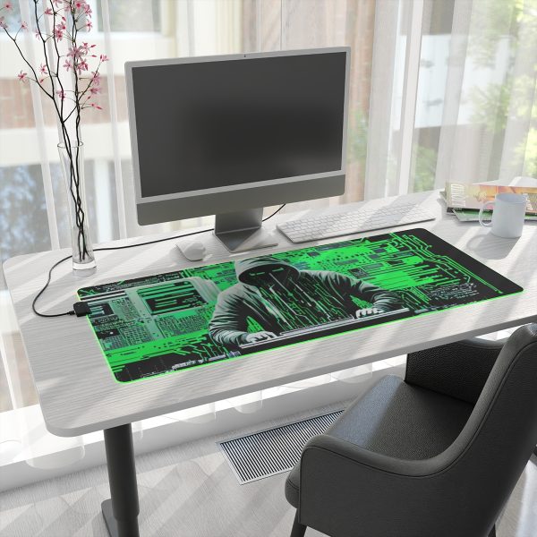 Hacker 32 LED Gaming Mouse Pad - Image 7