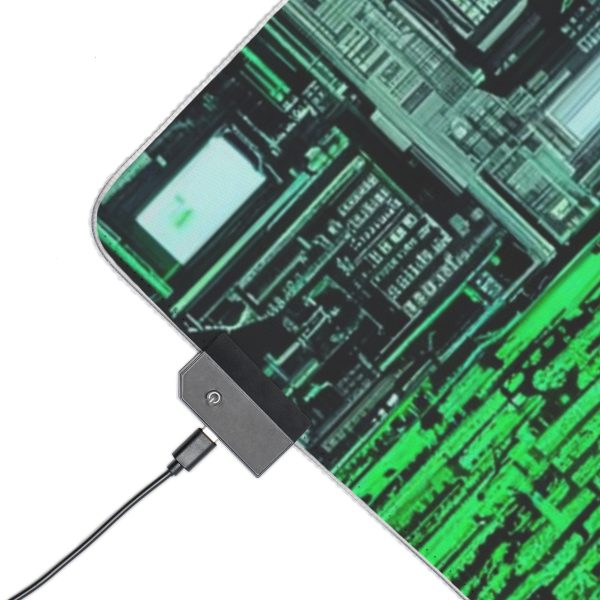 Hacker 33 LED Gaming Mouse Pad - Image 3