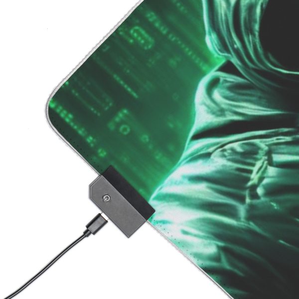 Hacker 4 LED Gaming Mouse Pad - Image 3