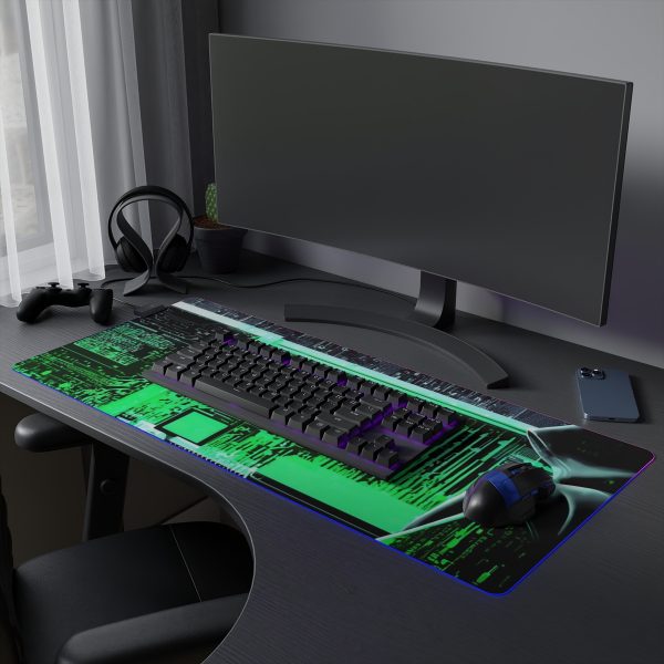 Hacker 34 LED Gaming Mouse Pad - Image 6