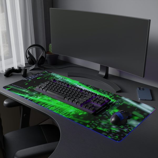 Hacker 35 LED Gaming Mouse Pad - Image 6