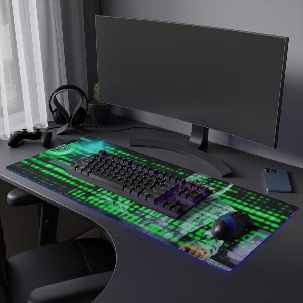 Hacker 36 LED Gaming Mouse Pad - Image 6