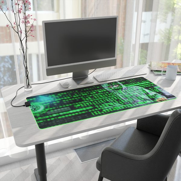 Hacker 36 LED Gaming Mouse Pad - Image 7