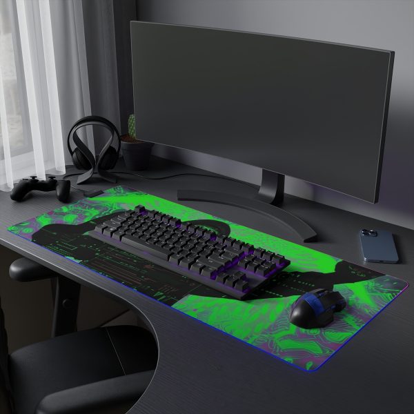 Hacker 38 LED Gaming Mouse Pad - Image 6