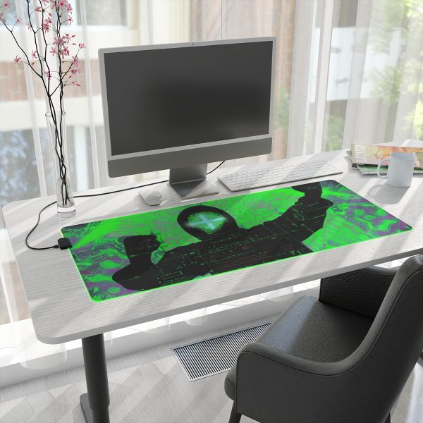 Hacker 38 LED Gaming Mouse Pad - Image 7