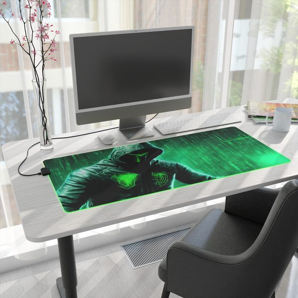 Hacker 4 LED Gaming Mouse Pad - Image 7