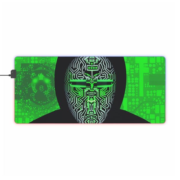 Hacker 40 LED Gaming Mouse Pad