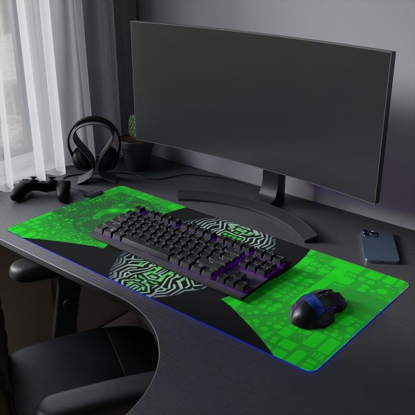 Hacker 40 LED Gaming Mouse Pad - Image 6