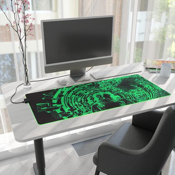 Hacker 5 LED Gaming Mouse Pad - Image 7