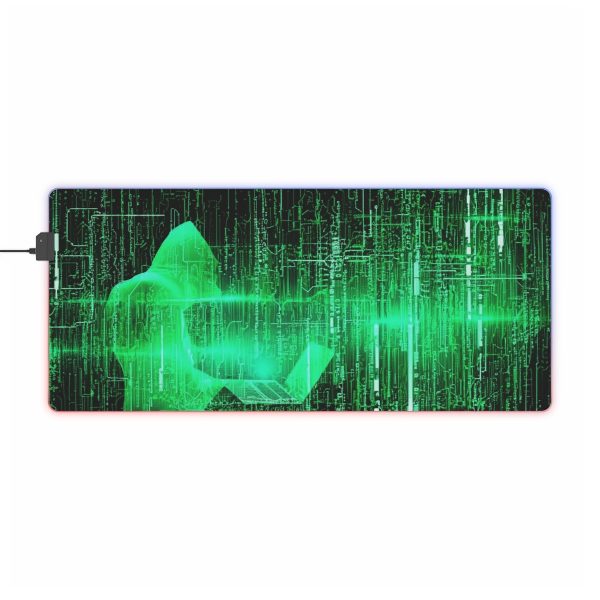 Hacker 6 LED Gaming Mouse Pad