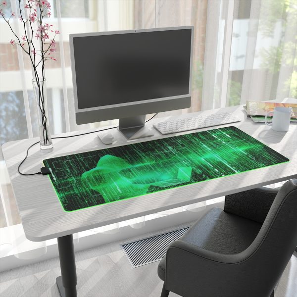 Hacker 6 LED Gaming Mouse Pad - Image 7