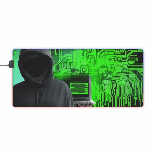 Hacker 9 LED Gaming Mouse Pad