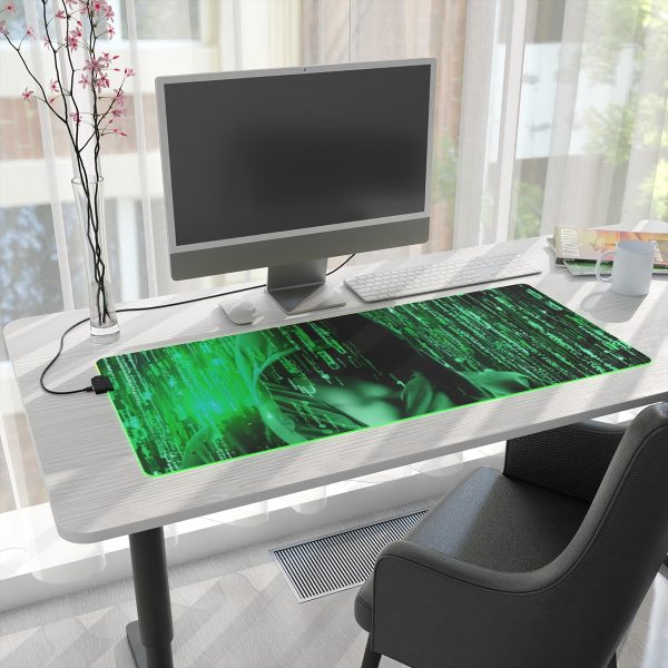 Hacker 1 LED Gaming Mouse Pad - Image 7