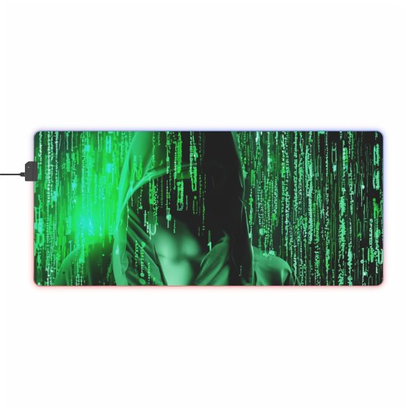 Hacker 1 LED Gaming Mouse Pad