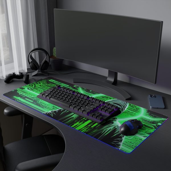 Hacker 10 LED Gaming Mouse Pad - Image 6