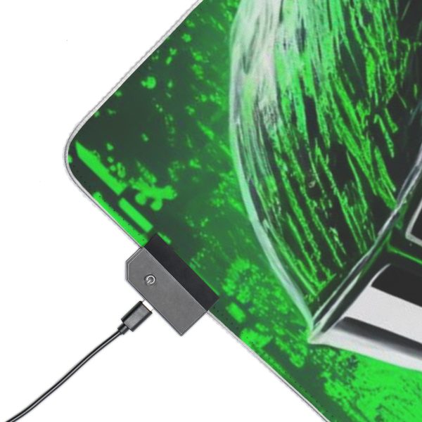 Hacker 11 LED Gaming Mouse Pad - Image 3