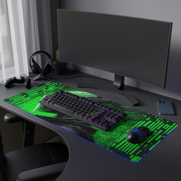 Hacker 11 LED Gaming Mouse Pad - Image 6