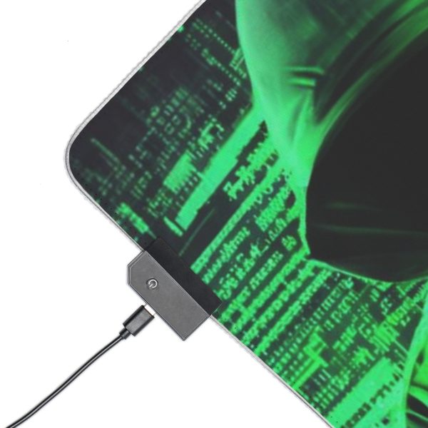Hacker 12 LED Gaming Mouse Pad - Image 3