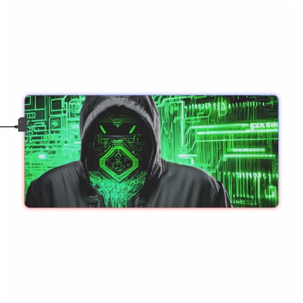 Hacker 13 LED Gaming Mouse Pad