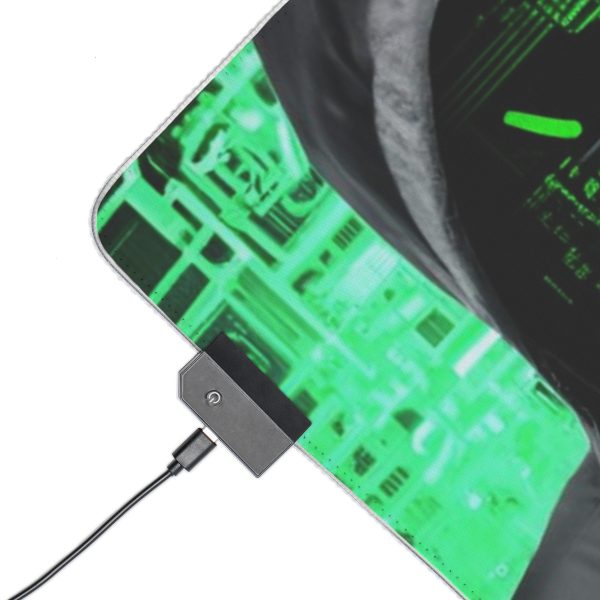 Hacker 13 LED Gaming Mouse Pad - Image 3