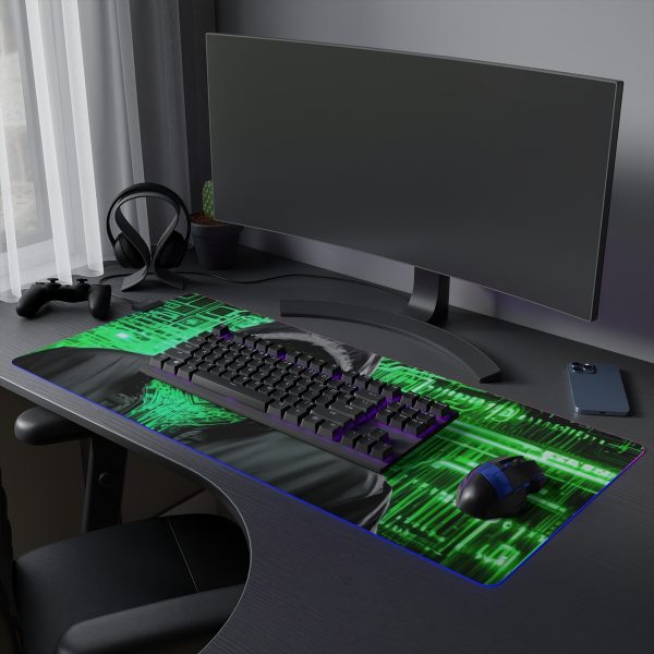 Hacker 13 LED Gaming Mouse Pad - Image 6