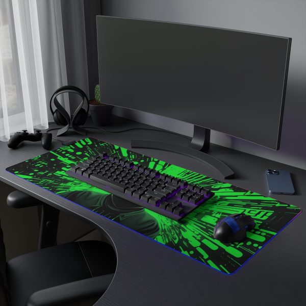Hacker 14 LED Gaming Mouse Pad - Image 6
